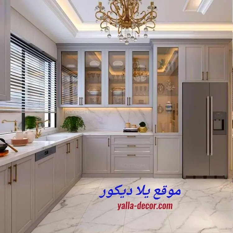 مطابخ 2024 اشكال مطابخ ألمونتال و أكريلك 2025